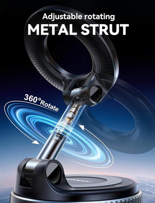 Versatile Vacuum Magnet Phone Mount